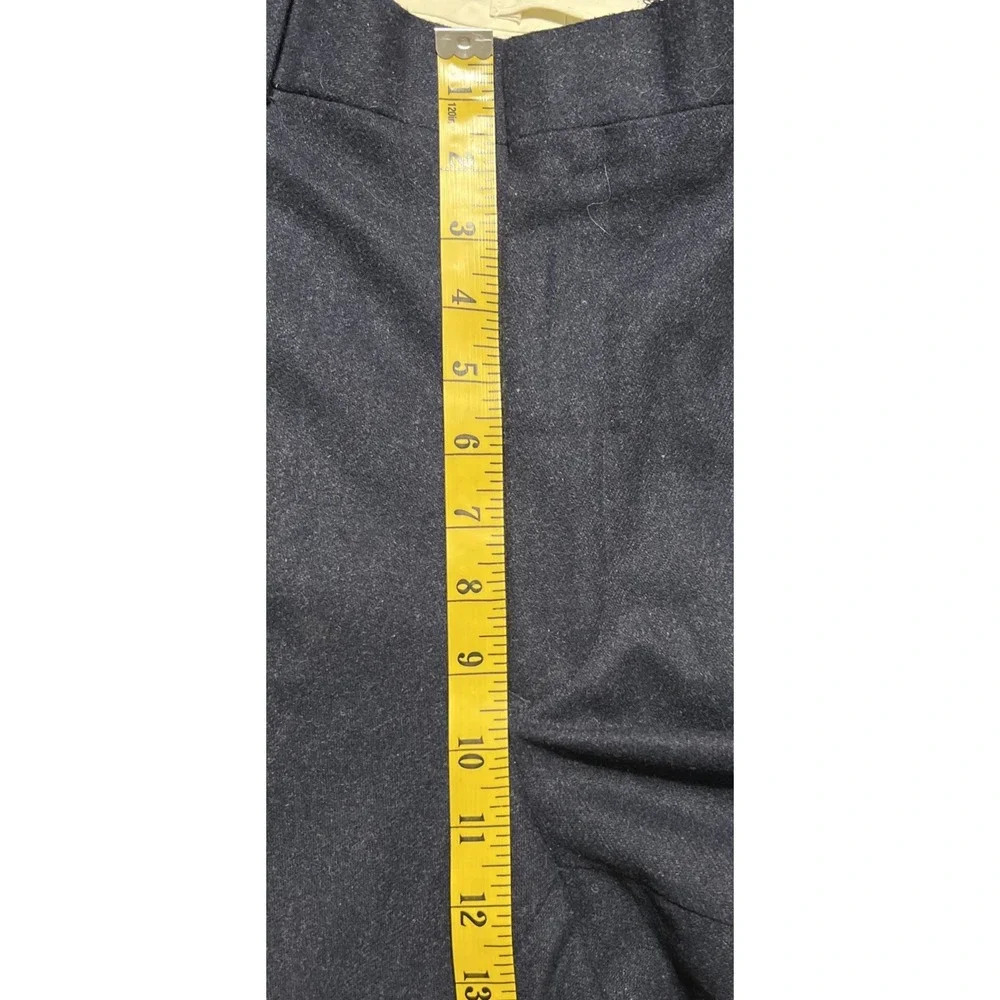 Vintage Woodmere Wool/Polyester Blend Men's Navy Blue Dress Pants Size 36x32